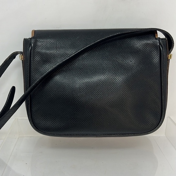 Mark Cross Black and Brown Leather Crossbody Bag - Picture 7 of 12